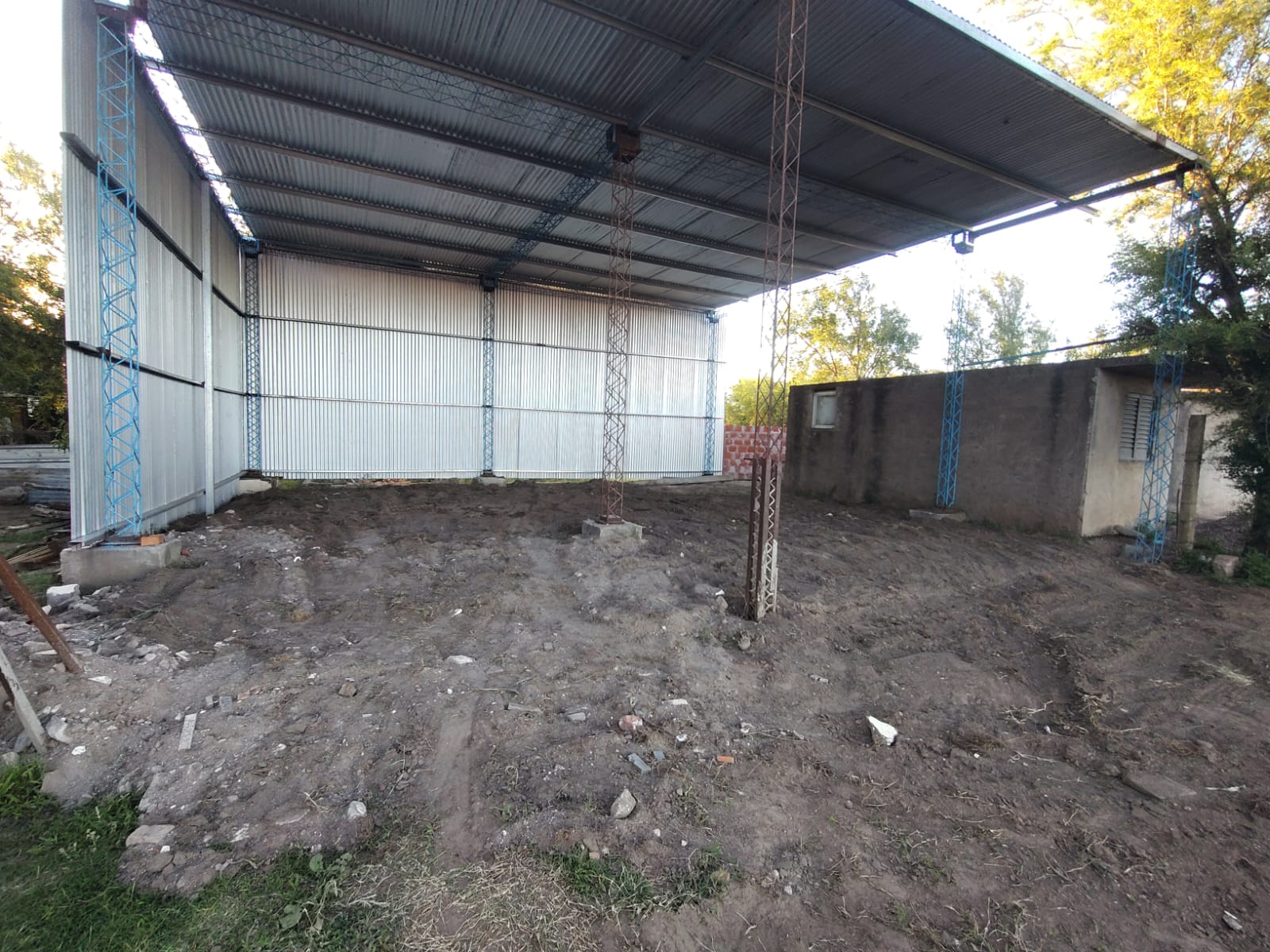 Proyecto construcción de galpón metálico en General Deheza